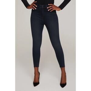 NWT Good American Good Waist Crop Raw Hem (size 26)